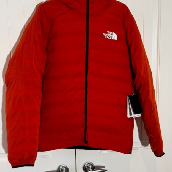 North Face Summit L3 50/50 Down Hoodie - Burnt Ochre (Men’s Medium) - Picture 7 of 12
